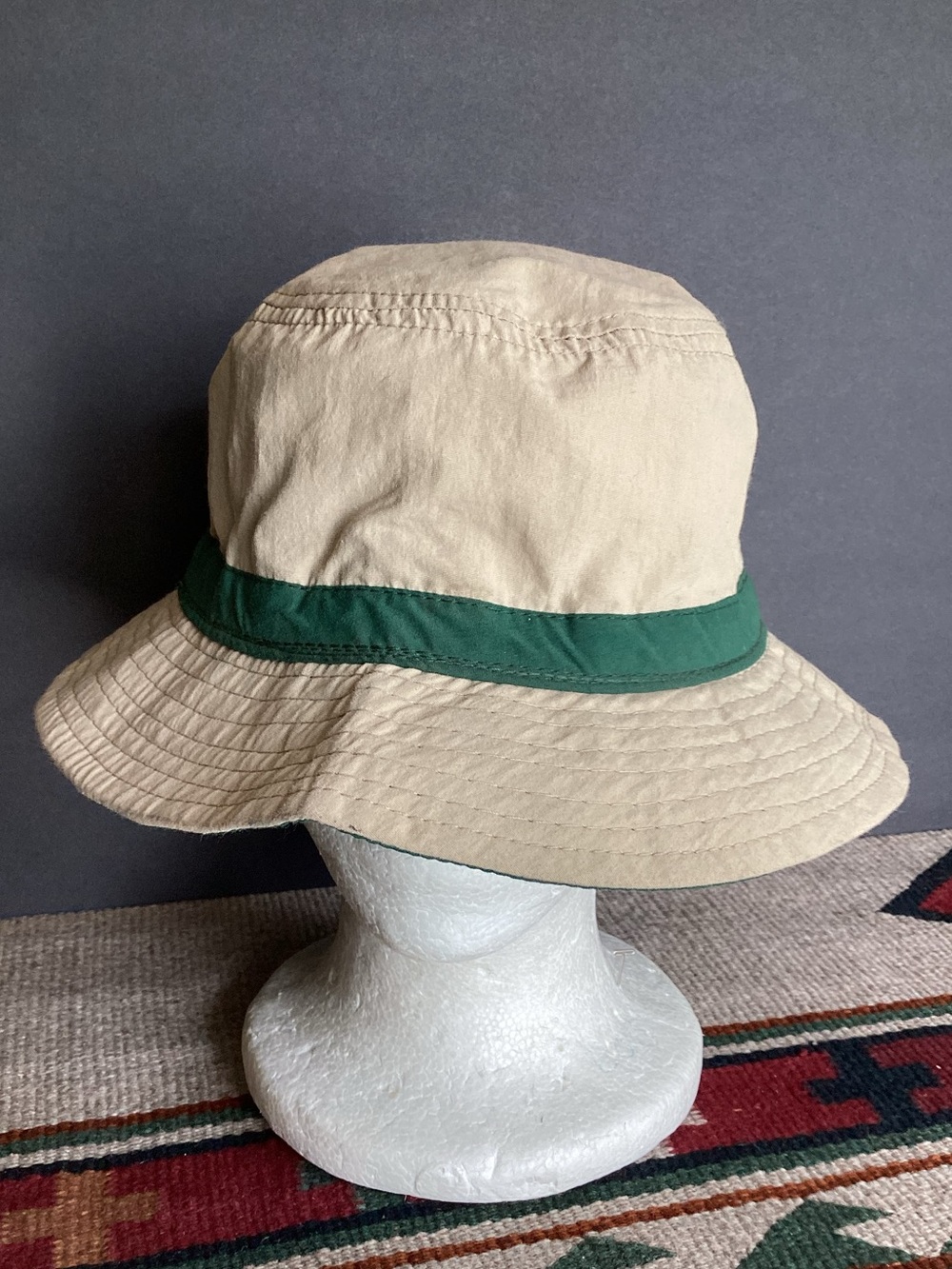 Vintage Stetson Gore-Tex Bucket Hat Made in USA Union Made Size Large